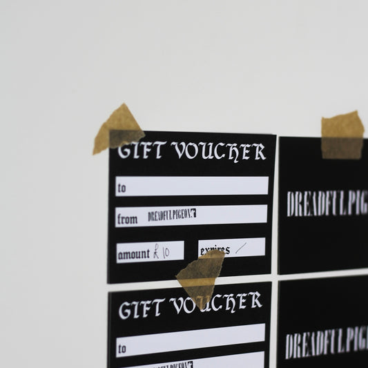 Dreadful Pigeon GIFT VOUCHER