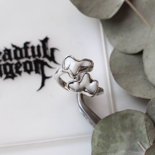 Custom Two Tooth (spiral) Fitted Ring