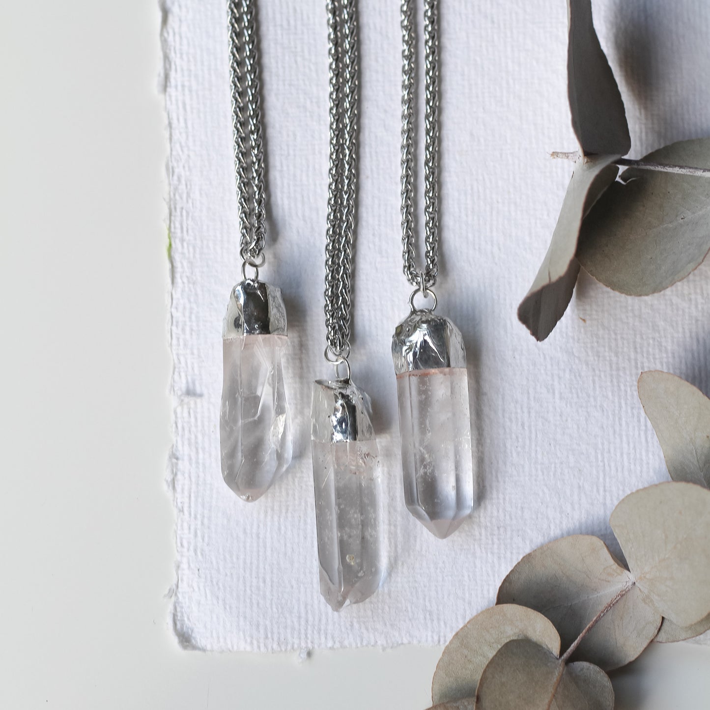 Quartz necklace