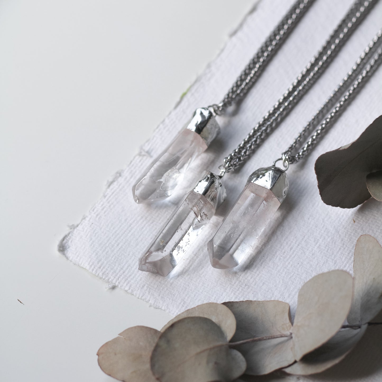 Quartz necklace