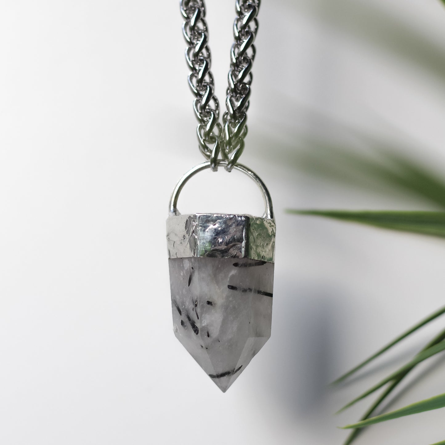 Sale! Rutilated Quartz Necklace