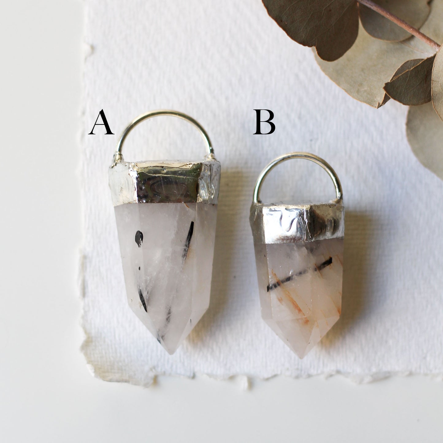 Sale! Rutilated Quartz Necklace