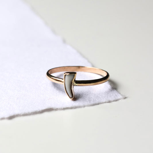 Custom GOLD Tooth Fitted Ring