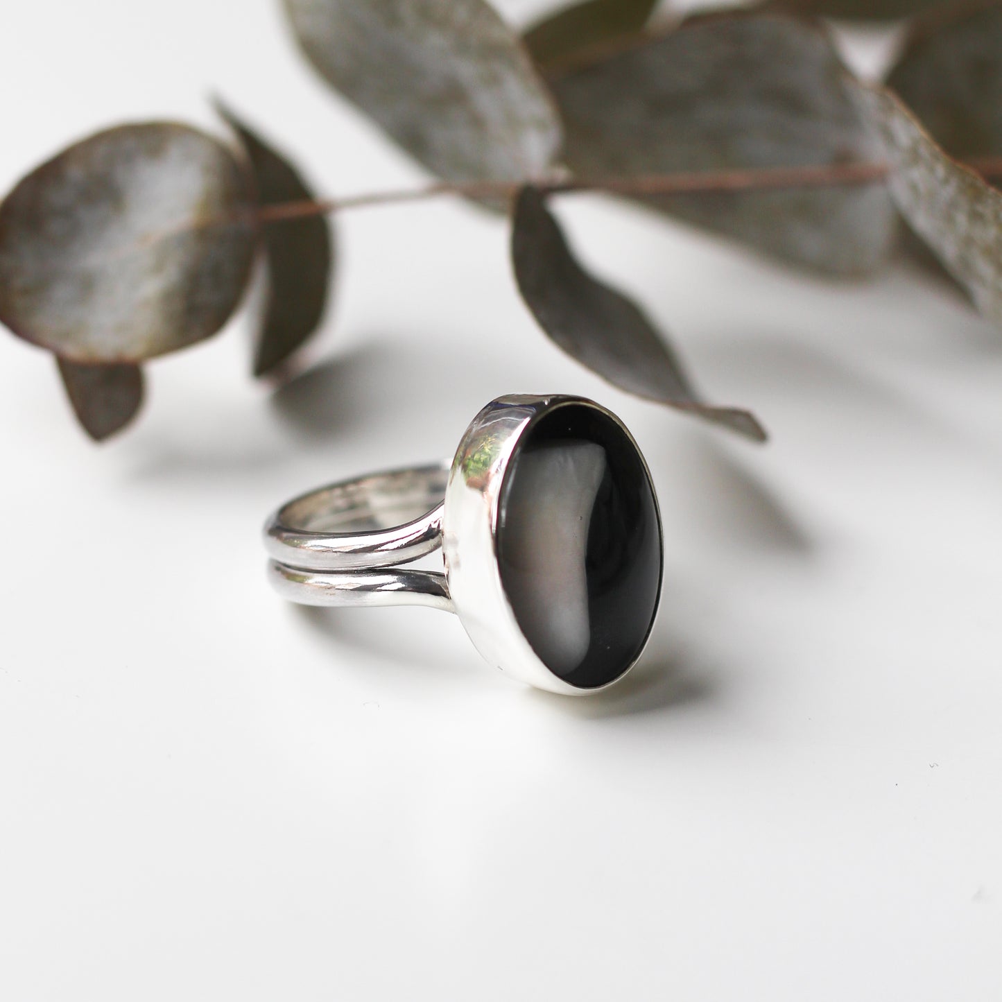 Custom Oval Tooth Ring
