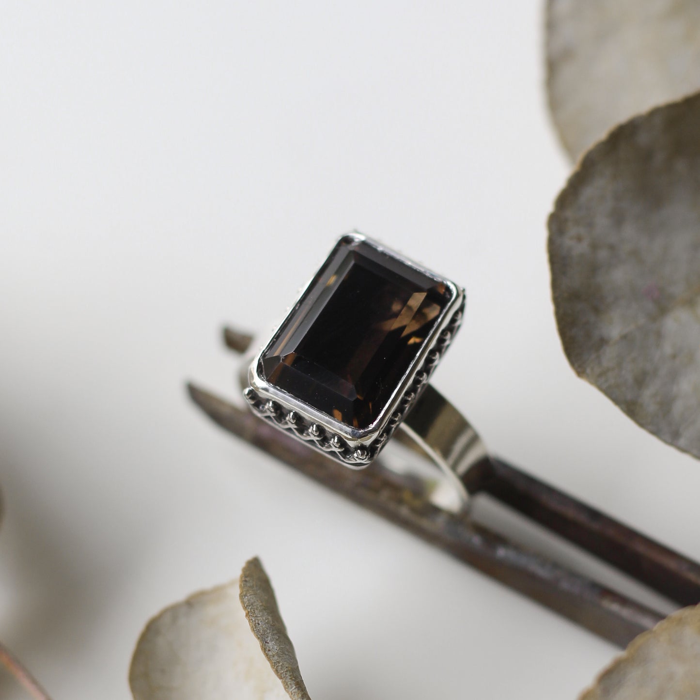 Smoky Quartz Ring