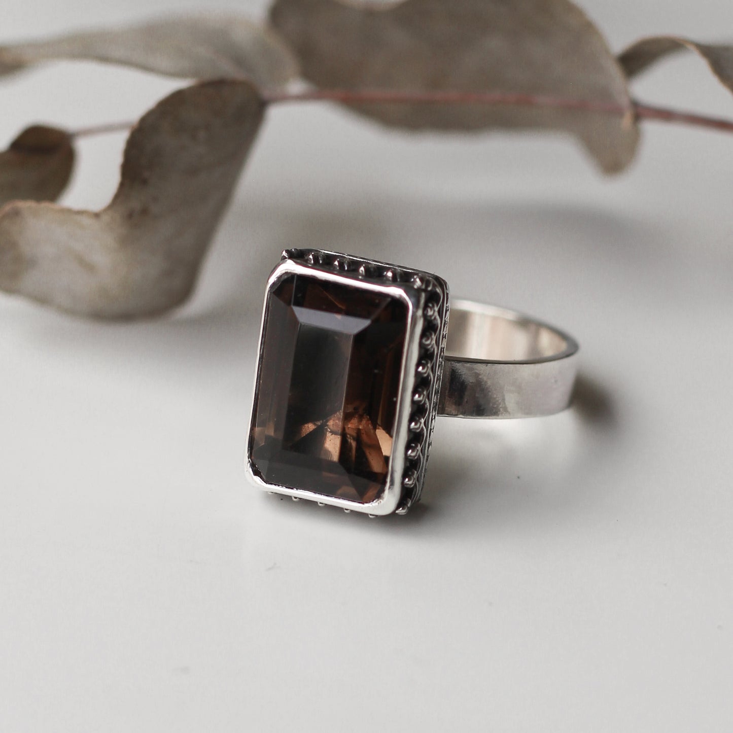 Smoky Quartz Ring