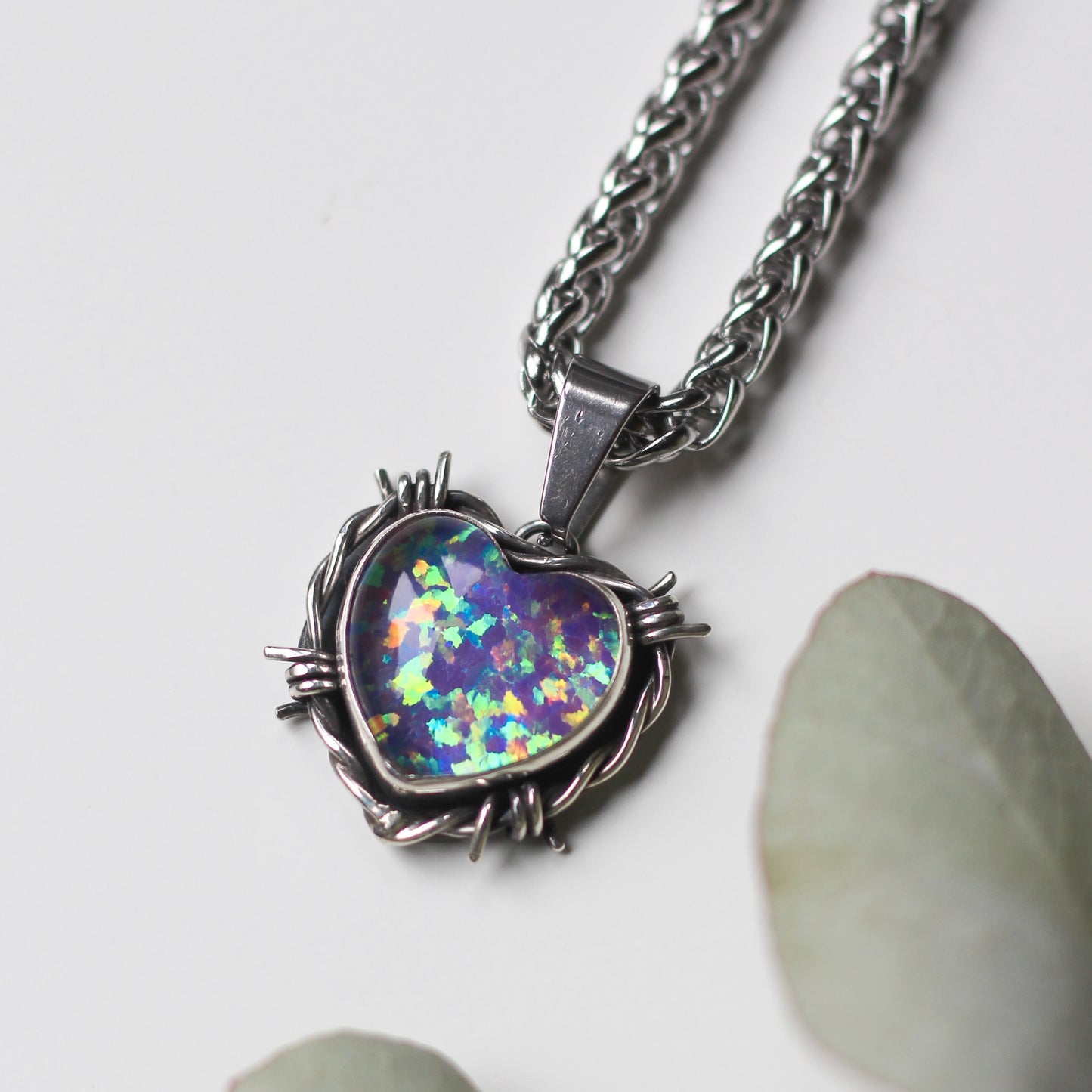 Aurora Opal Necklace