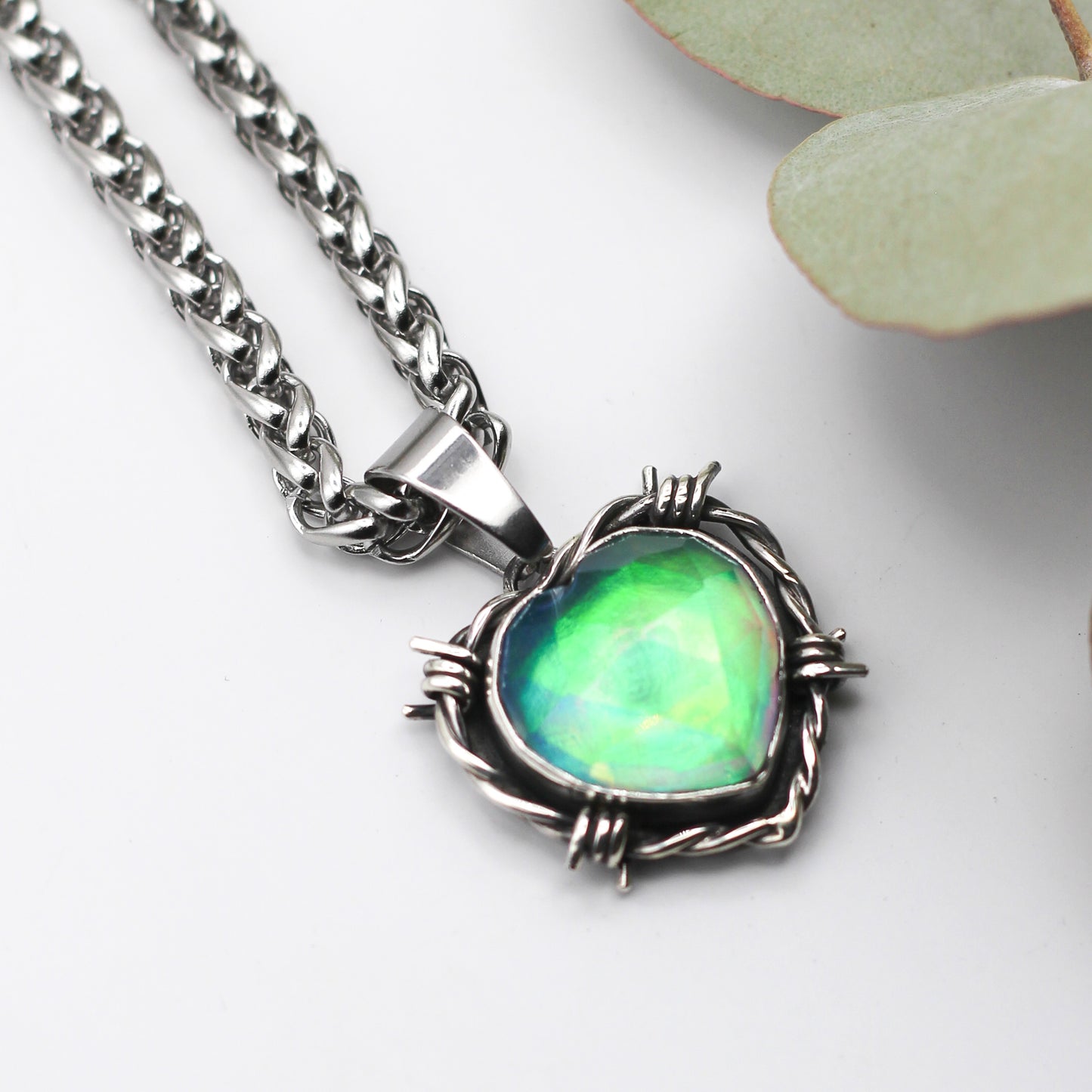 Aurora Opal Necklace