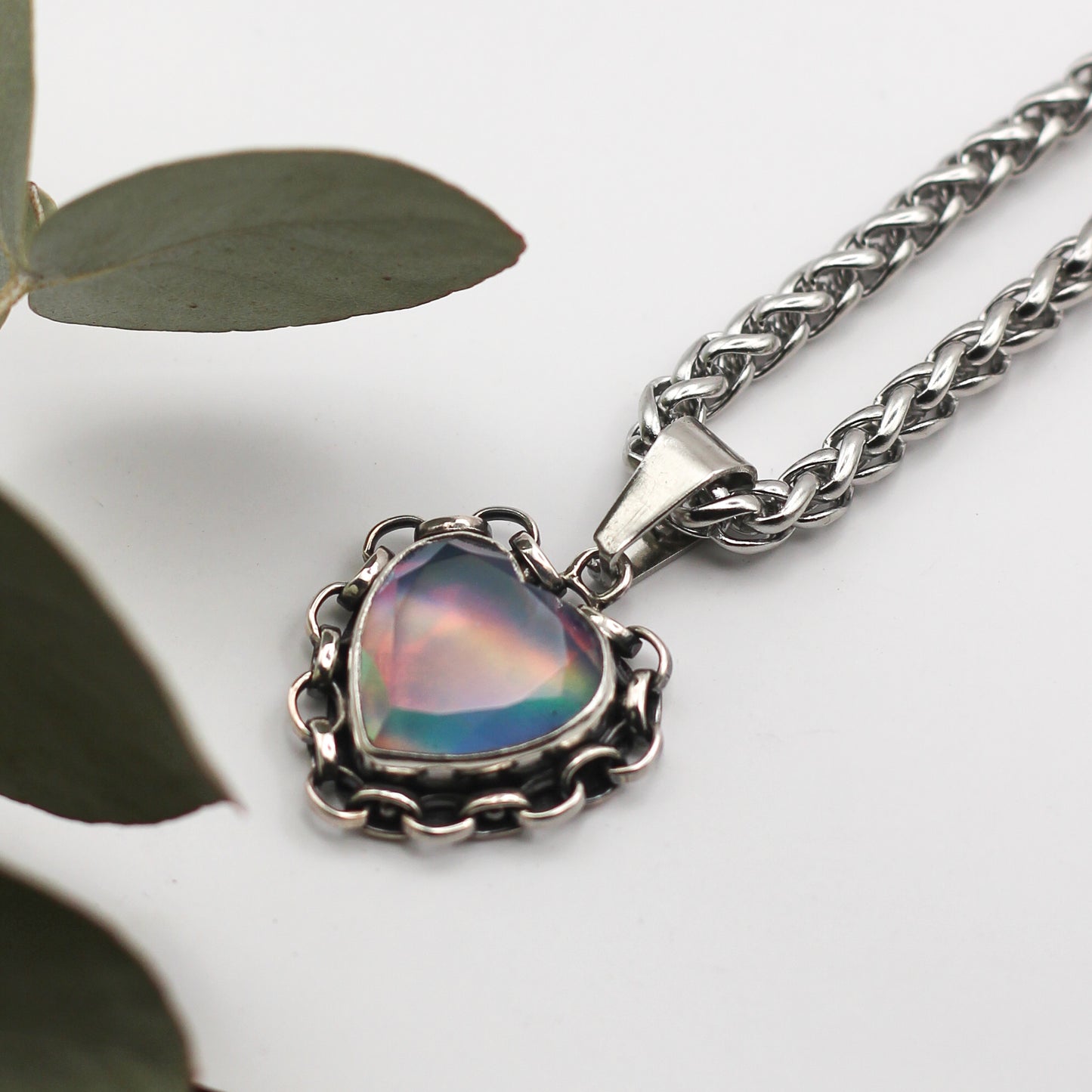 Aurora Opal Necklace