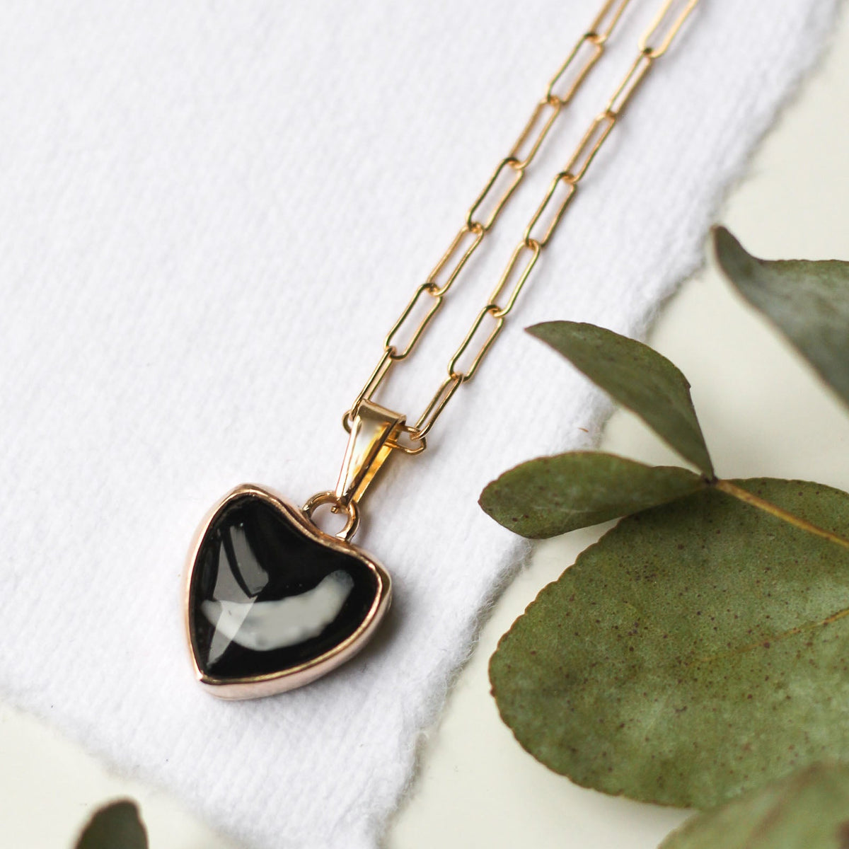 Custom GOLD Tooth Heart Necklace