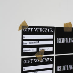Dreadful Pigeon GIFT VOUCHER