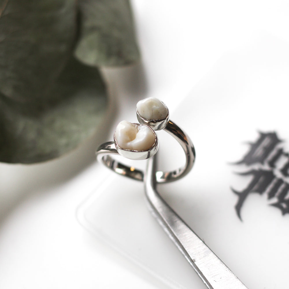 Custom Two Tooth (spiral) Fitted Ring
