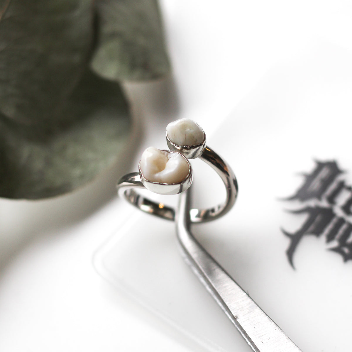 Custom Two Tooth (spiral) Fitted Ring