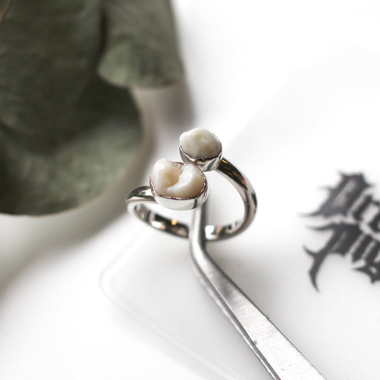 Custom Two Tooth (spiral) Fitted Ring