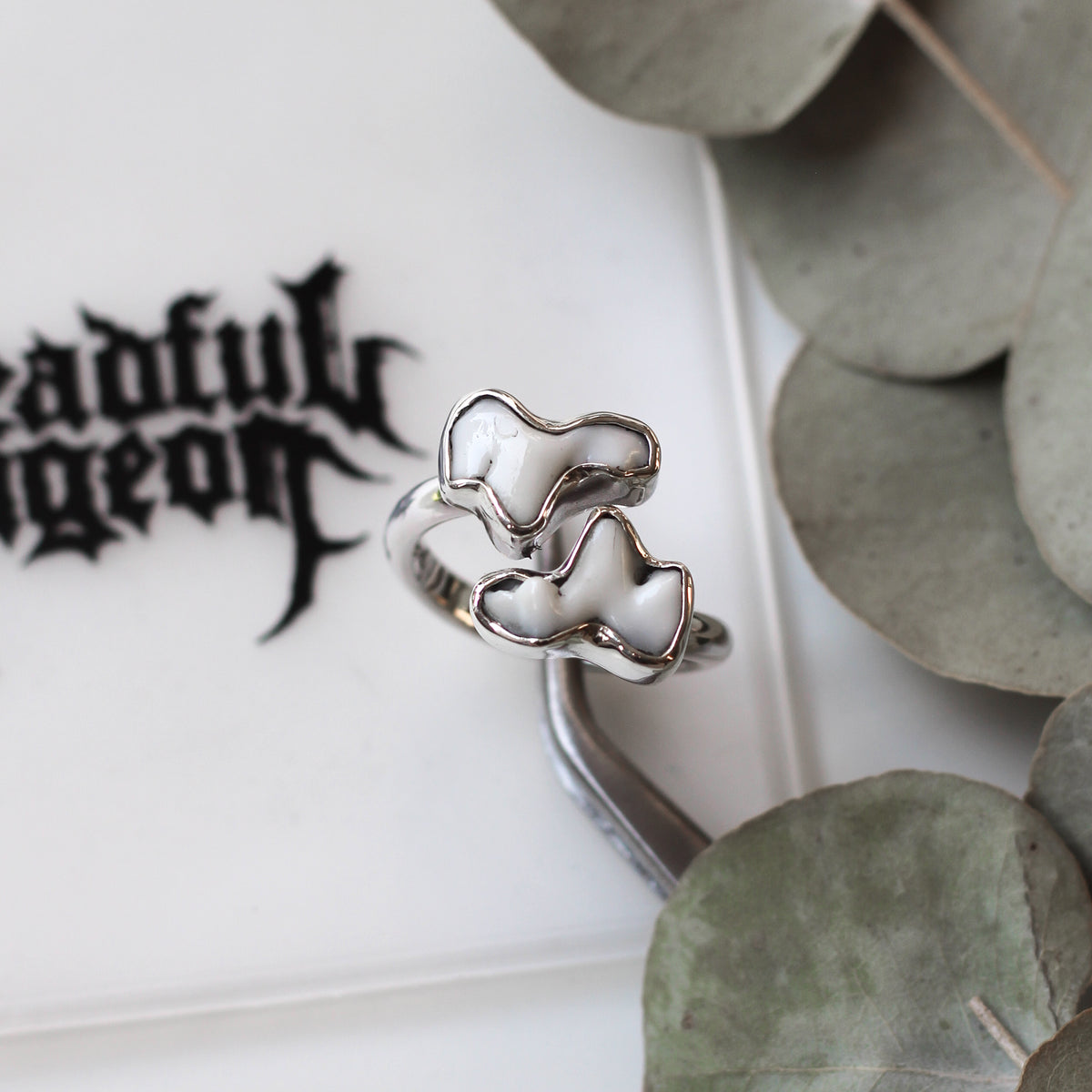 Custom Two Tooth (spiral) Fitted Ring