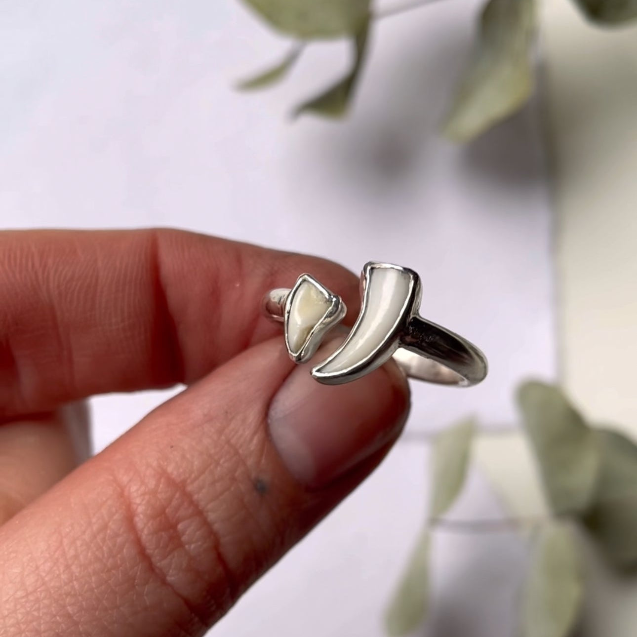 Custom Fitted Tooth Ring