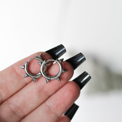 Spiked hoops (mini)