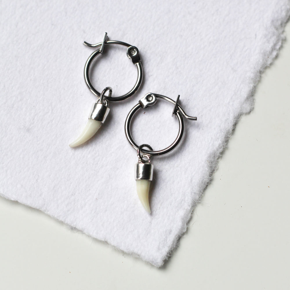 Custom Tooth Fitted Cap Earrings