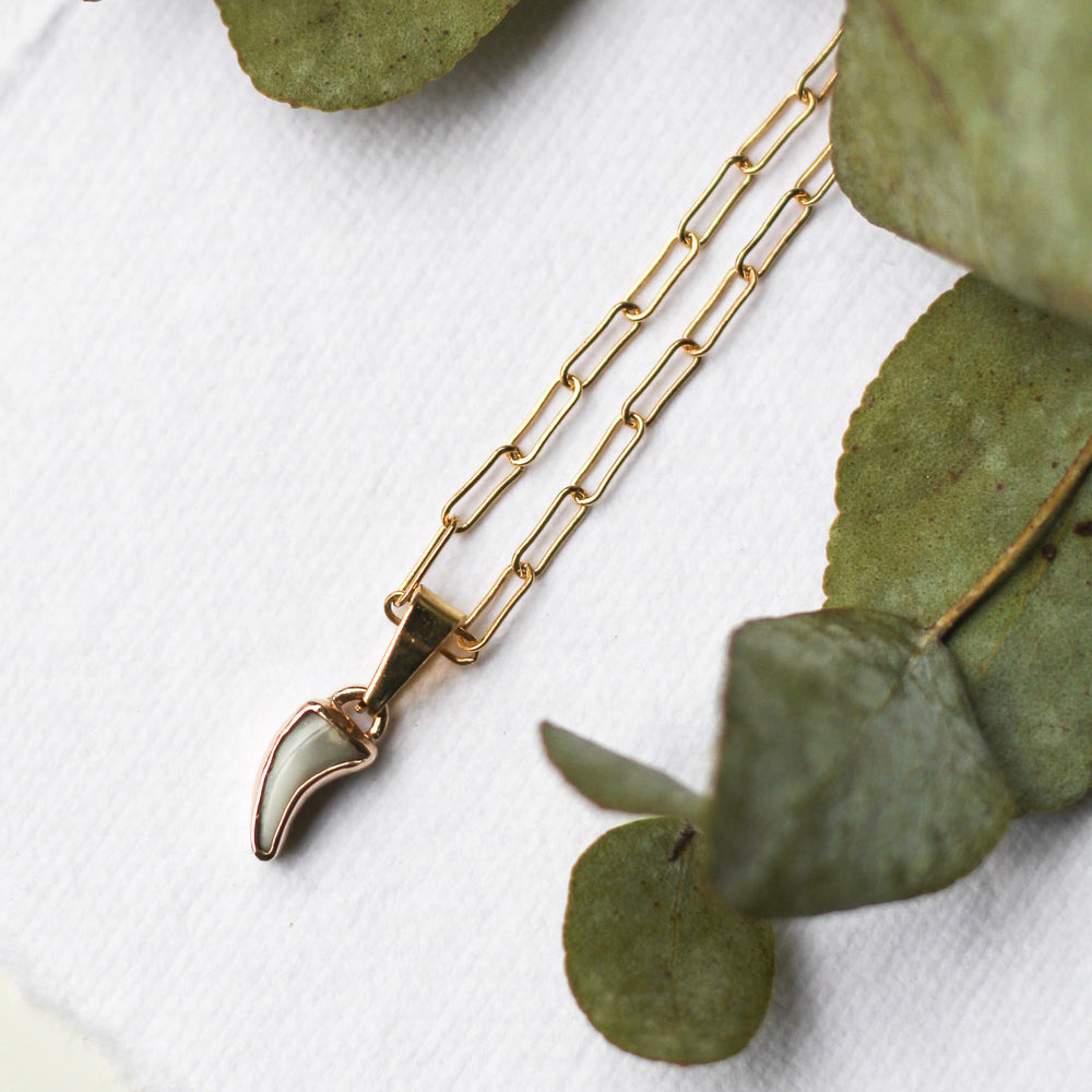 Custom GOLD Tooth Fitted Necklace