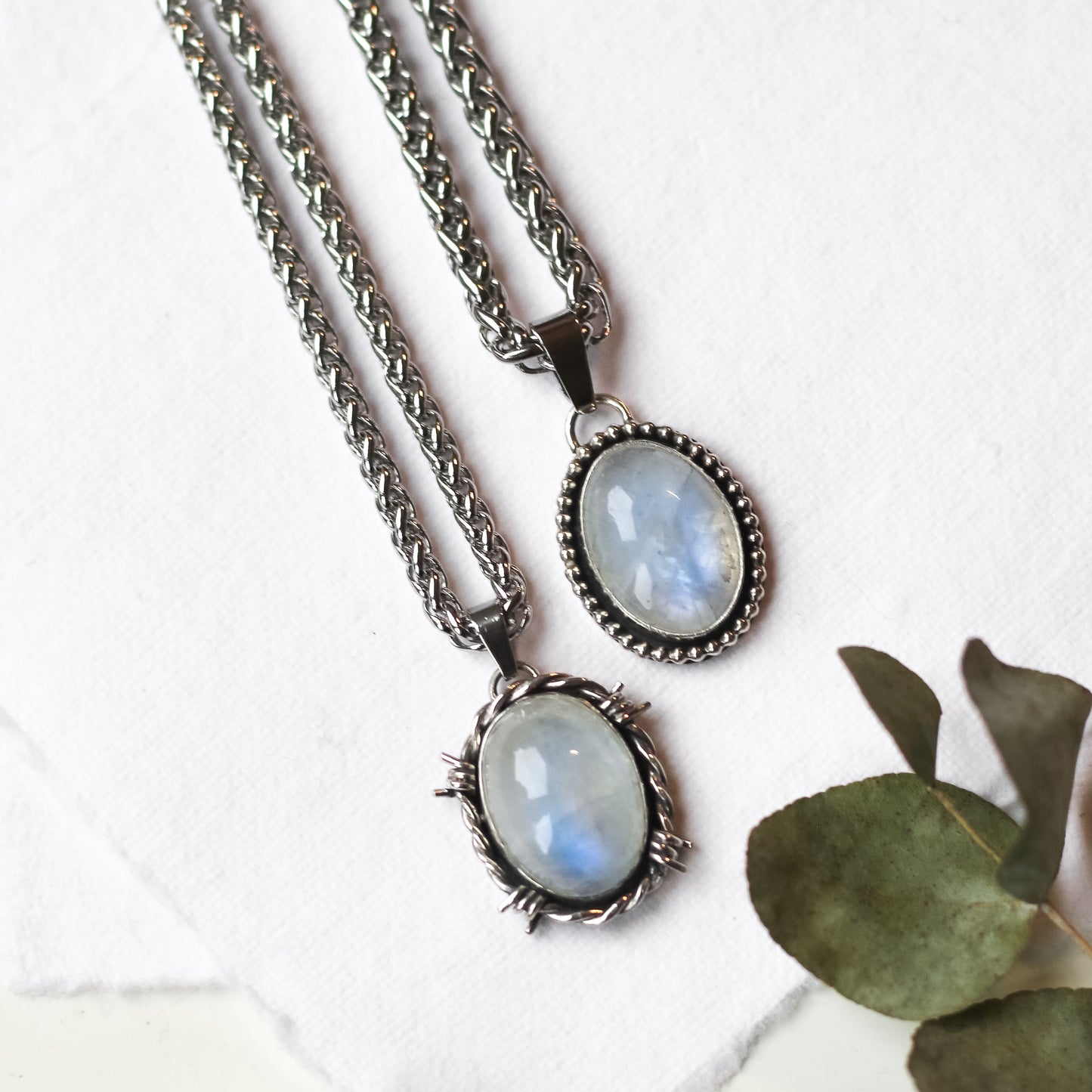 Moonstone necklace