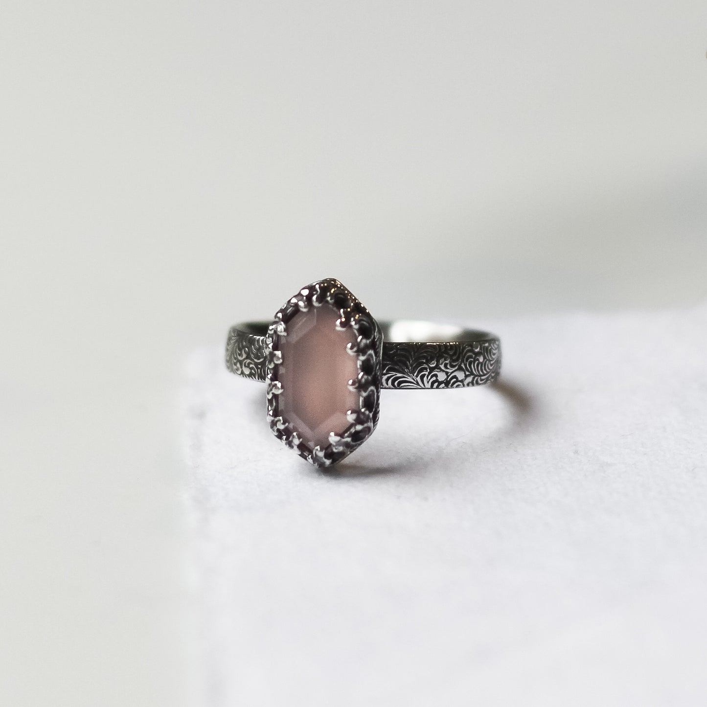 Rose Quartz Ring