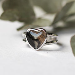 HEART Custom Hair / Fur Ring