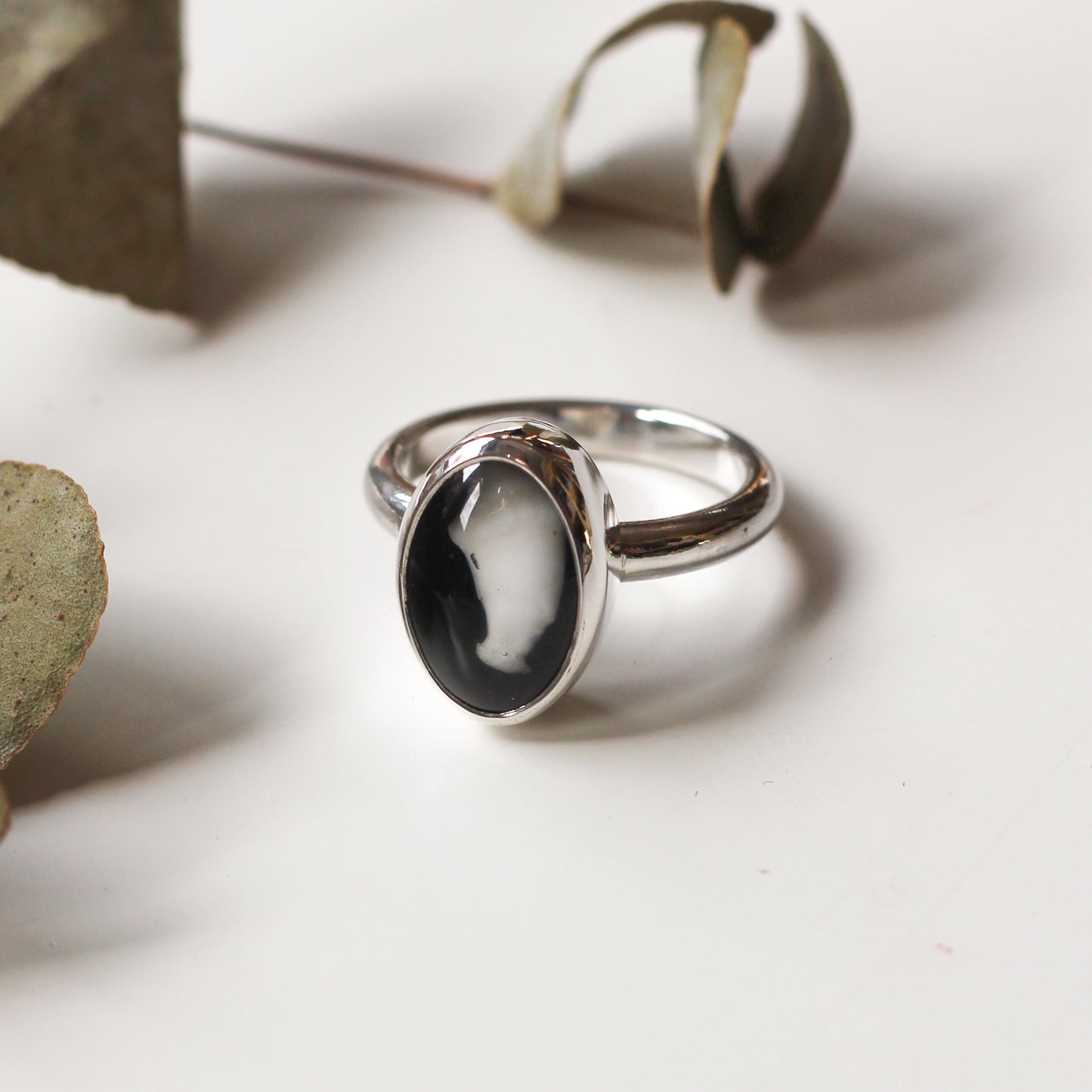 Custom Oval Tooth Ring