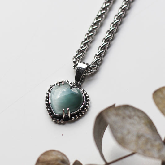 Hemimorphite Heart