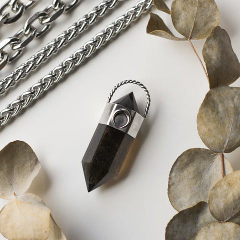Chunky Smoky Quartz Necklace
