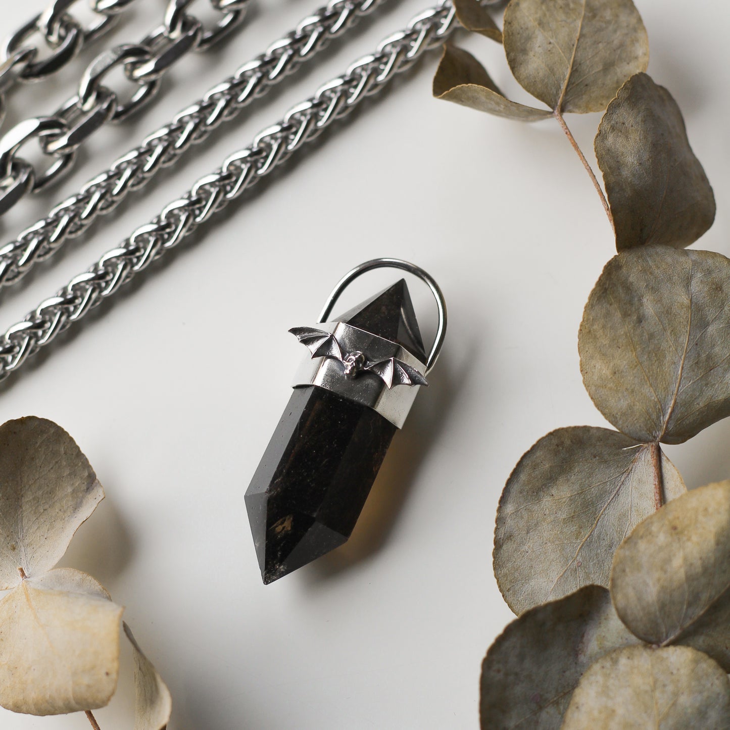 Chunky Smoky Quartz Necklace