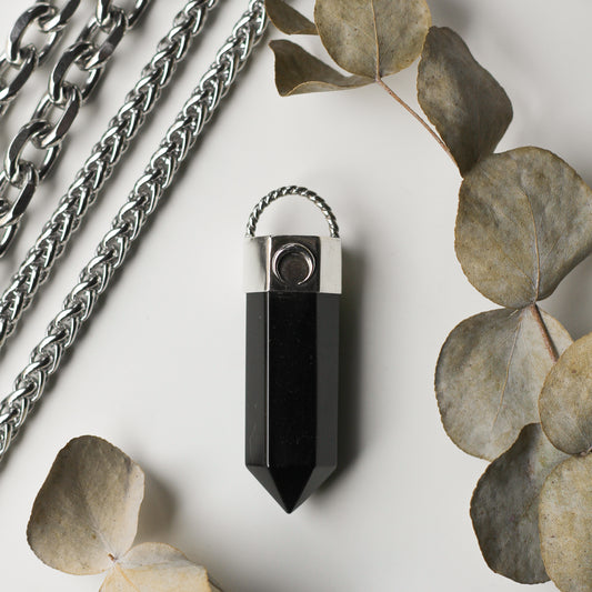 Chunky Onyx Necklace