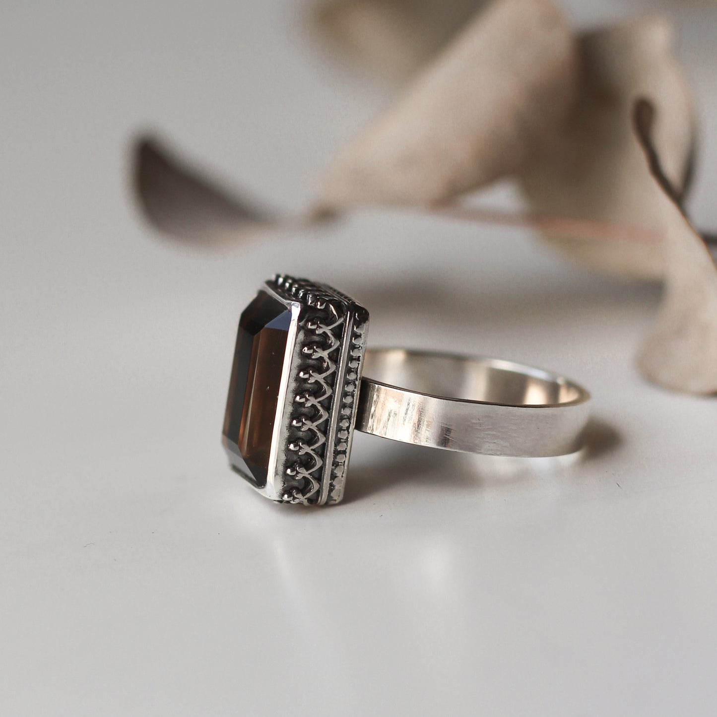 Smoky Quartz Ring