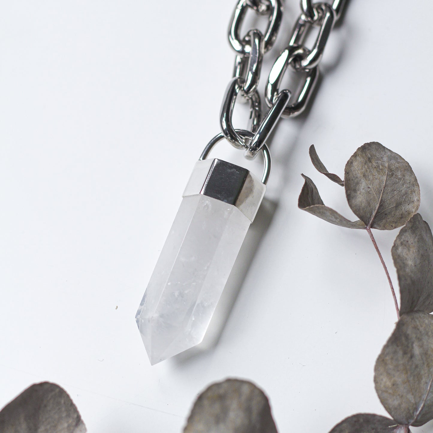 Chunky Quartz Necklace