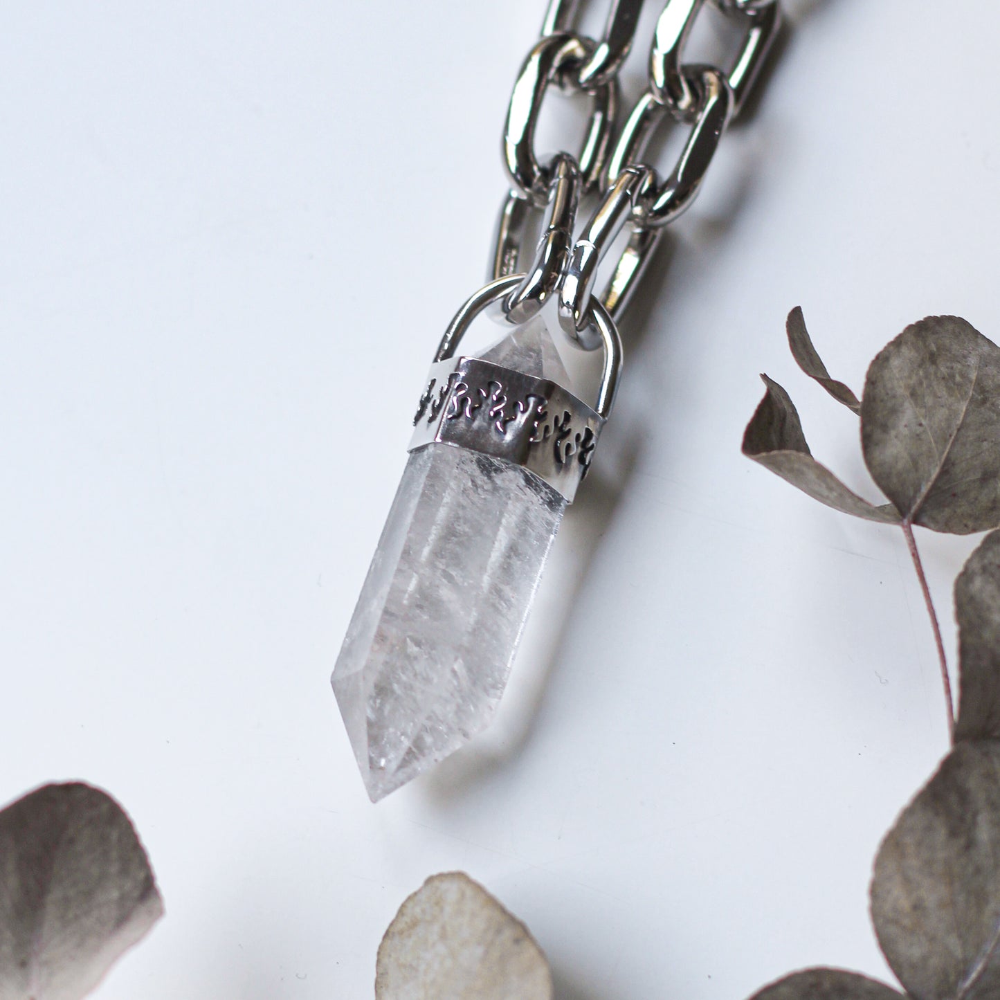 Chunky Quartz Necklace
