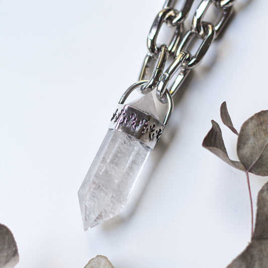 Chunky Quartz Necklace
