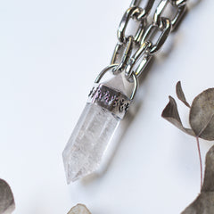 Chunky Quartz Necklace