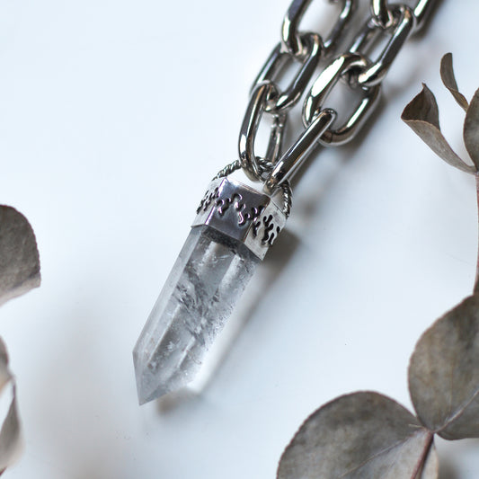 Chunky Quartz Necklace