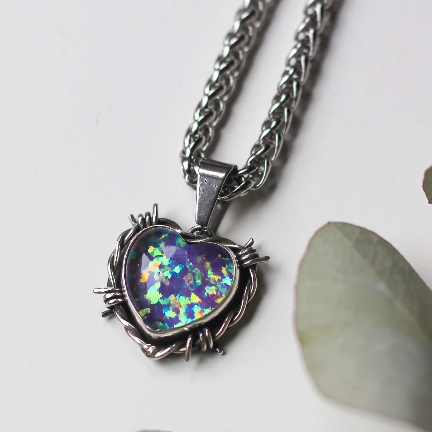 Aurora Opal Necklace