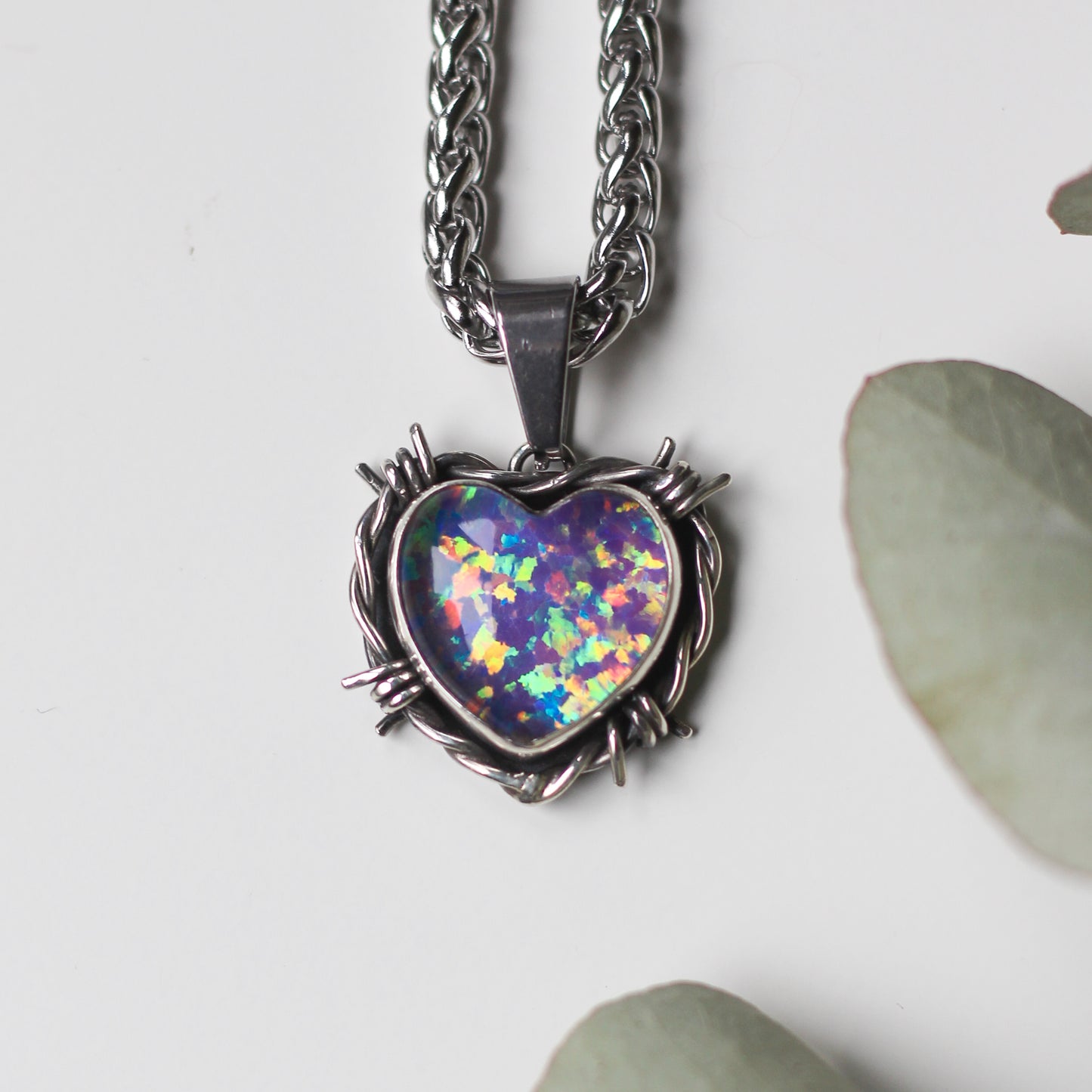 Aurora Opal Necklace