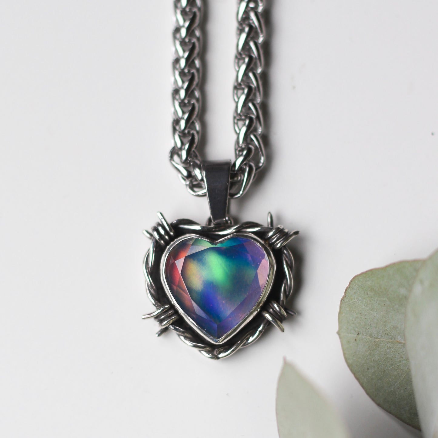 Aurora Opal Necklace