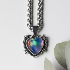 Aurora Opal Necklace