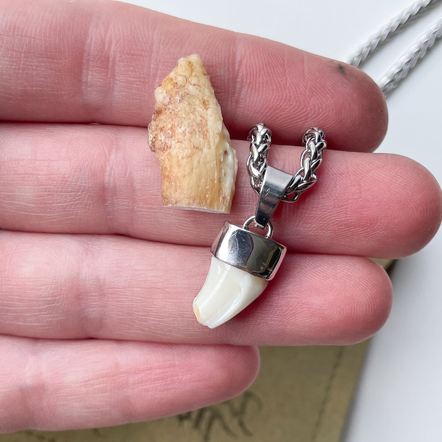 Custom Tooth Fitted Cap Necklace