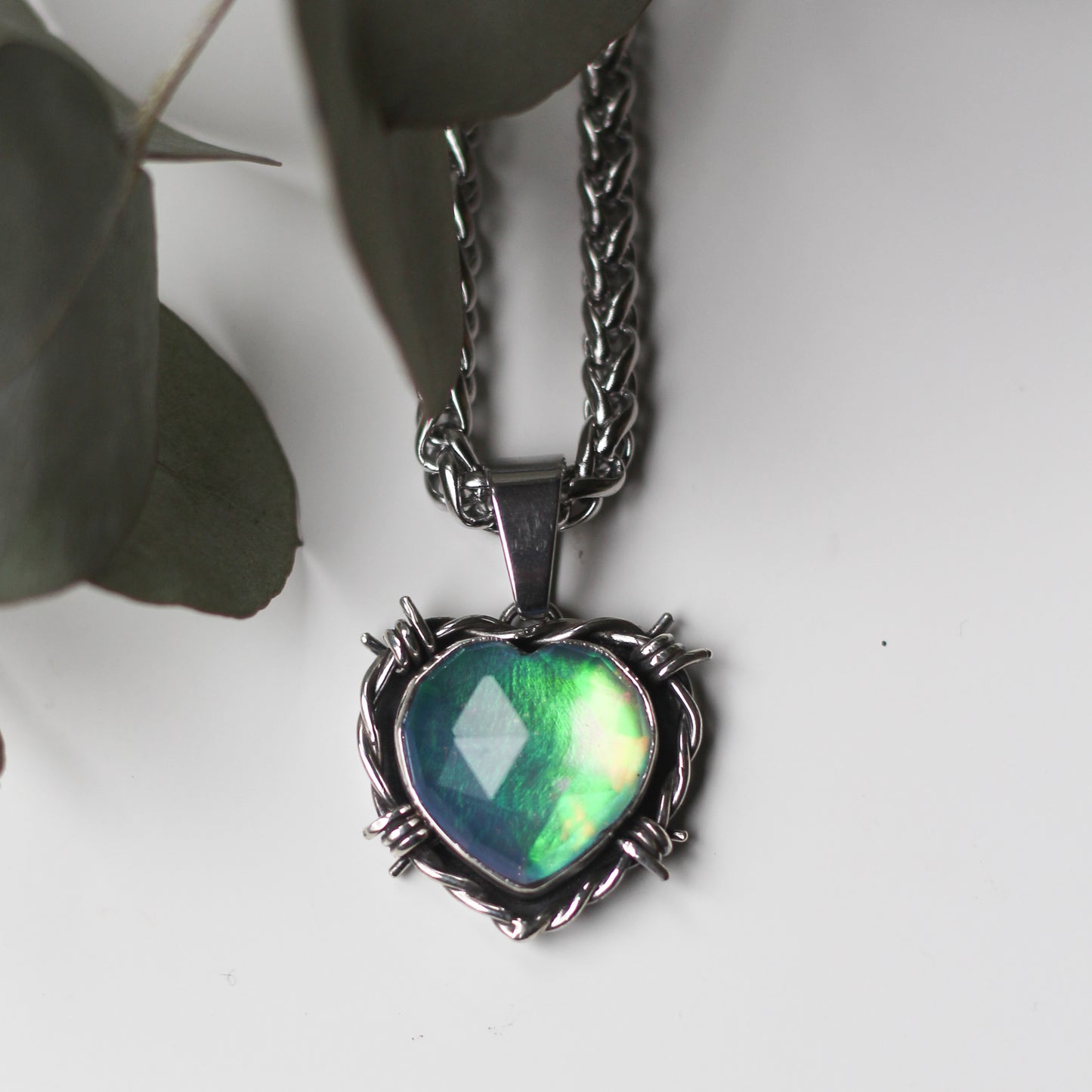 Aurora Opal Necklace
