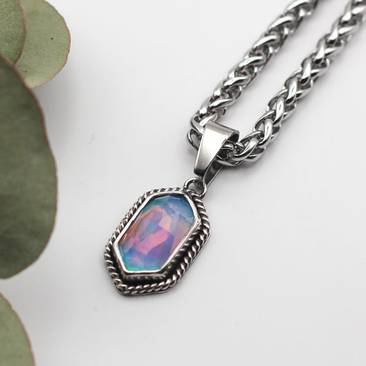 Aurora Opal Necklace