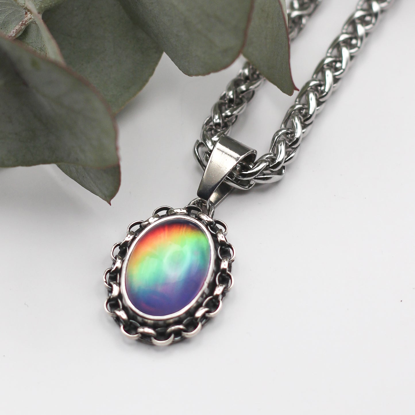Aurora Opal Necklace