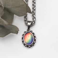 Aurora Opal Necklace