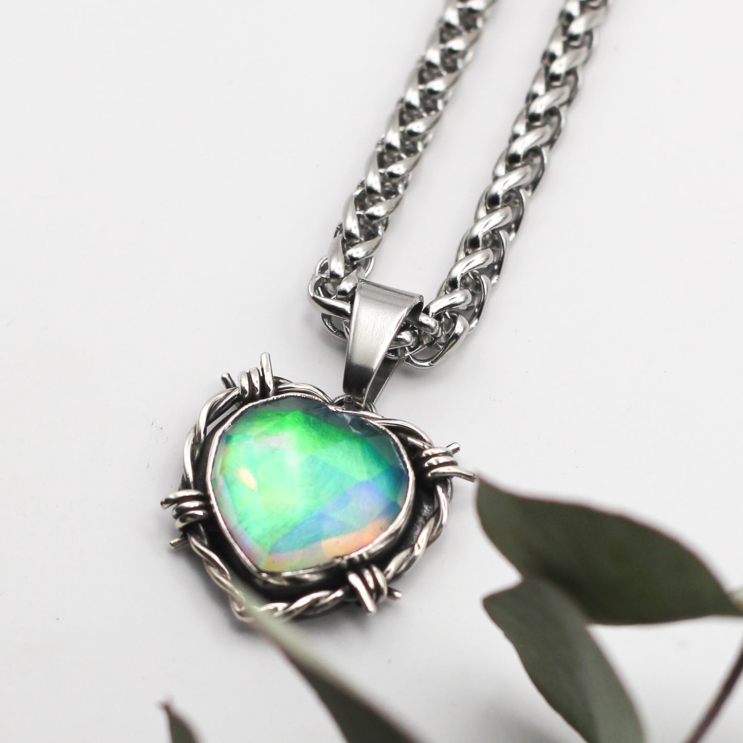 Aurora Opal Necklace
