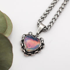 Aurora Opal Necklace
