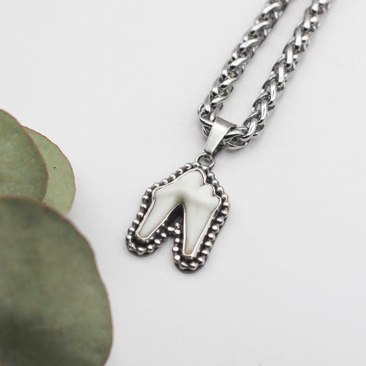 Tooth necklace