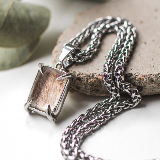 Custom Hair/Fur Claw Necklace